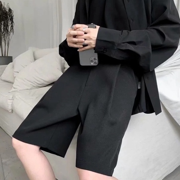 Quần Short Nam Dhclothes  Tây Âu chất vải chéo bền đẹp, quần sọt nam form body kiểu dáng Hàn Quốc-DHv3- hottrend 2022