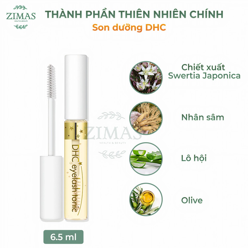 Dưỡng mi DHC Eyelash Nhật Bản tinh chất dưỡng mi dài dày serum huyết thanh bảo vệ nuôi dài mi mày giảm rụng chính hãng