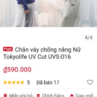 Quần váy chống nắng