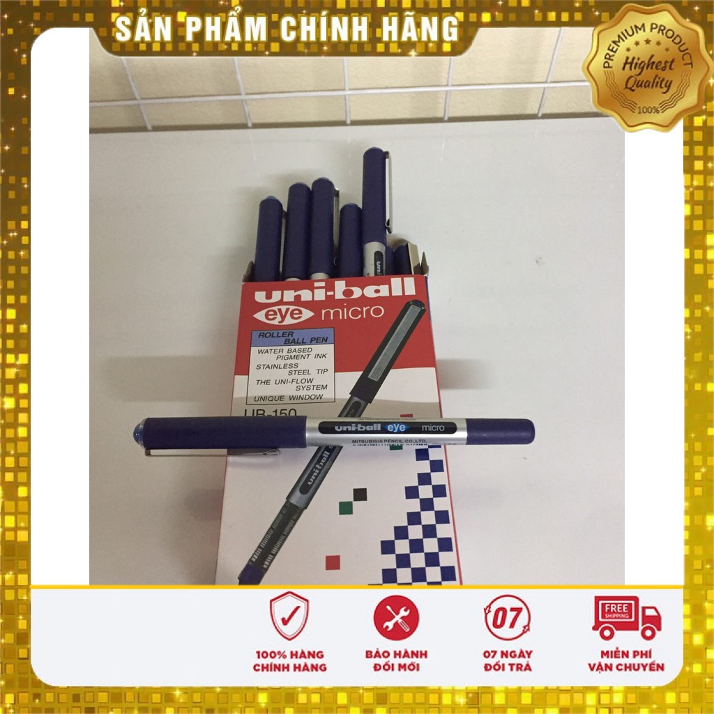 Hộp 12 bút UB 150 Uni ball hàng thường