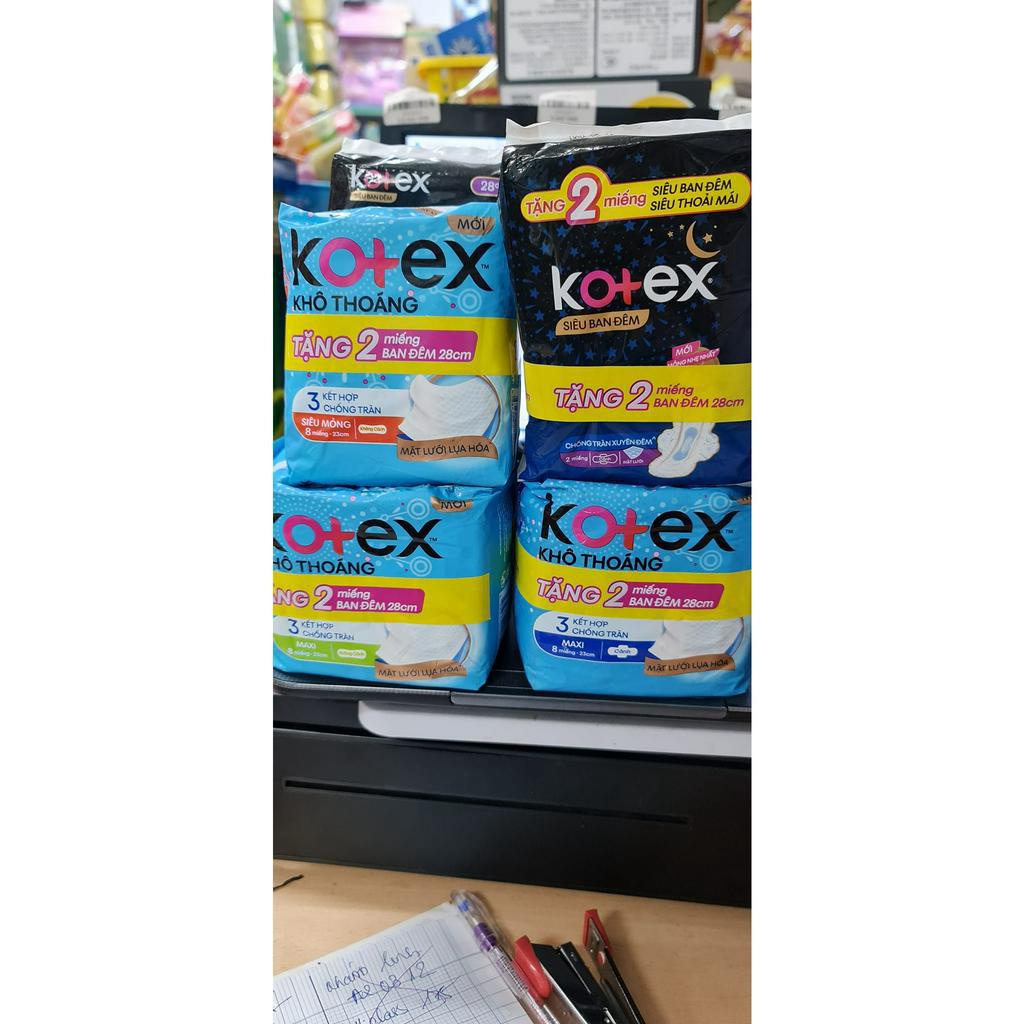 Băng vệ sinh kotex 8M