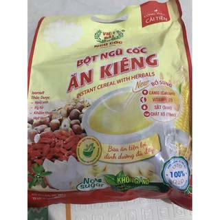 bột ngũ cốc ăn kiêng bữa ăn tiện lợi dinh dưỡng đầy đủ cho người ăn kiêng ( một túi 15 gói mỗi gói 40g)