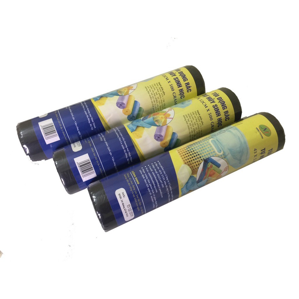 Túi rác tự phân huỷ cao cấp, thân thiện với môi trường Minh Thành