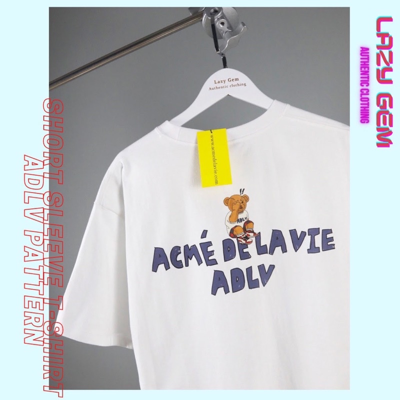 Áo Thun ADLV Teddy Full Tag Xuất Xịn Cotton Ảnh Thật