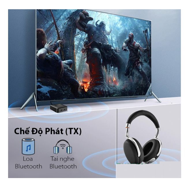 Bộ Thu Phát 2 trong 1 Bluetooth 5.0 Ugreen 70158 ( Có APTX )