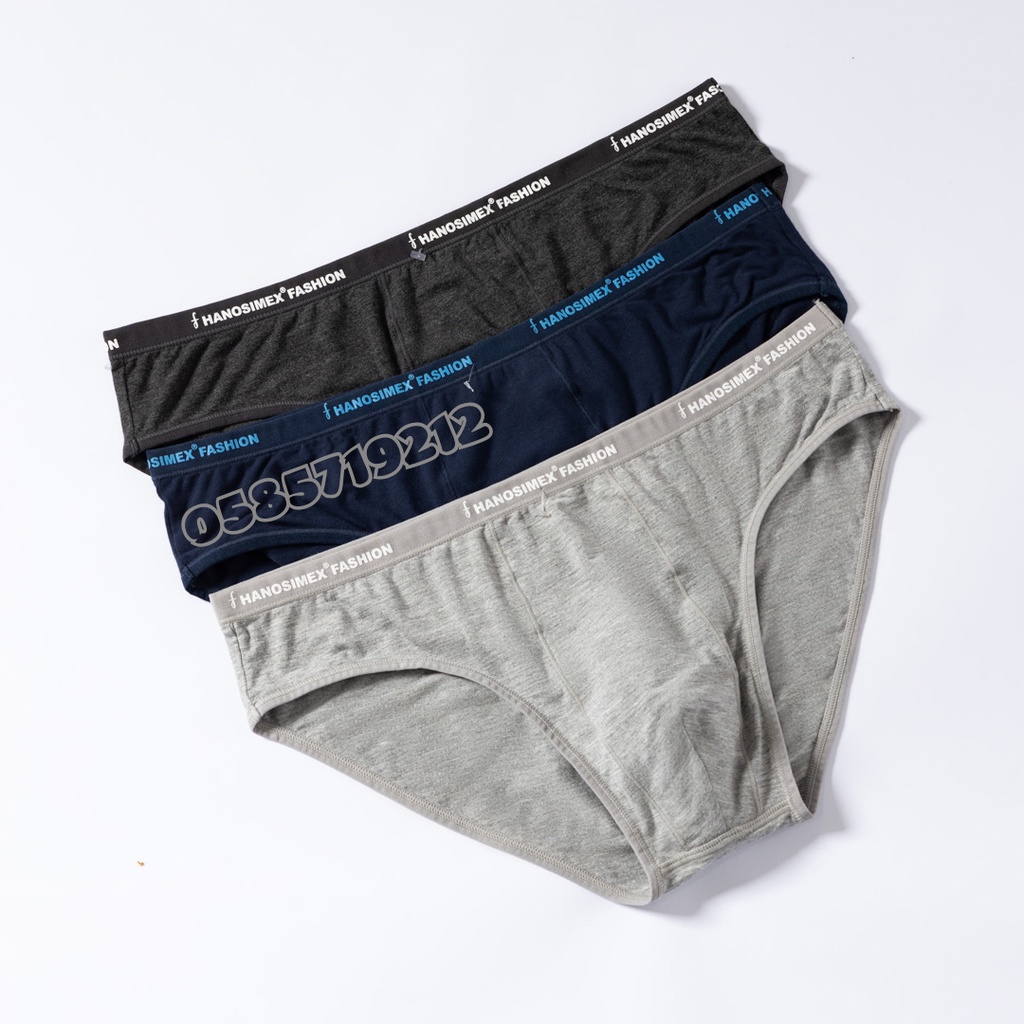 Quần lót quần sịp tam giác nam cạp chữ HANOSIMEX thoáng mát, dễ chịu - Hàng chính hãng Việt Nam chất lượng cao