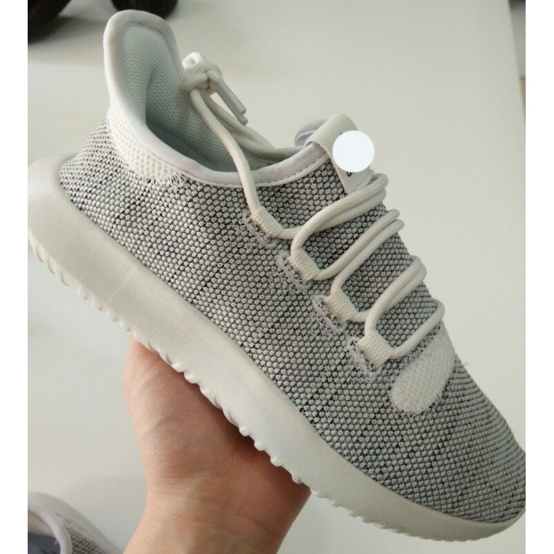 Giày Tubular shadow trắng ghi