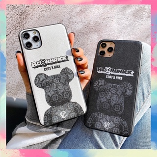 Ốp Lưng Da IMD Họa Tiết BearBrick Đủ dòng điện thoại