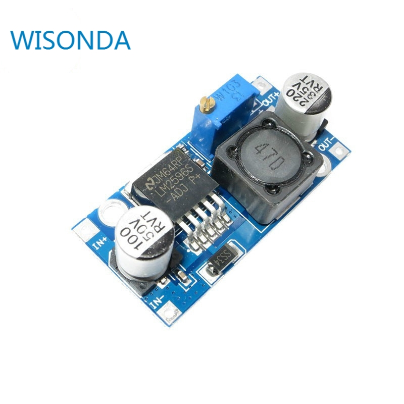 (1-5 CÁI) LM2596 LM2596S ADJ Mô-đun cấp nguồn DC-DC Bước xuống mo...