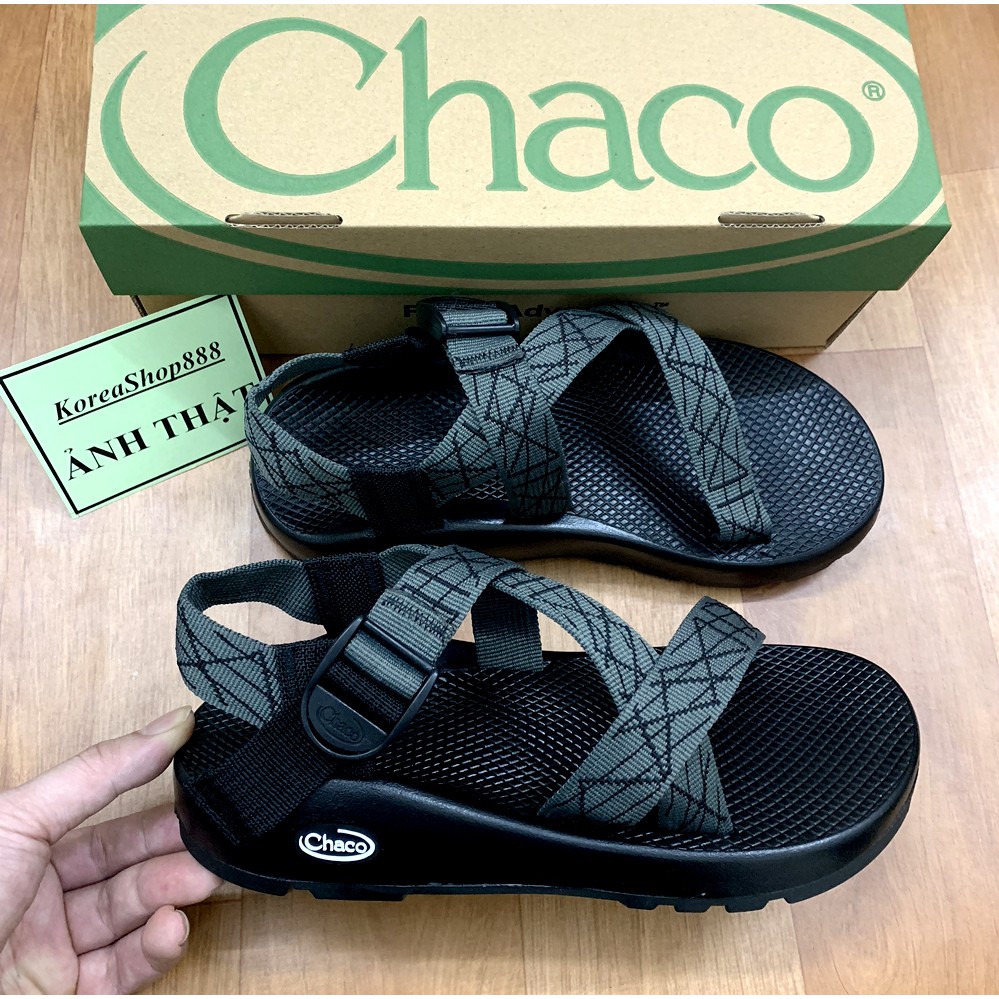 Dép Sandal Chaco Nam Quai Đỏ Mã D104