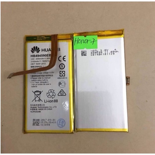 Thay Pin Zin Huawei Honor 7 3000mAh - Bảo hành đổi mới