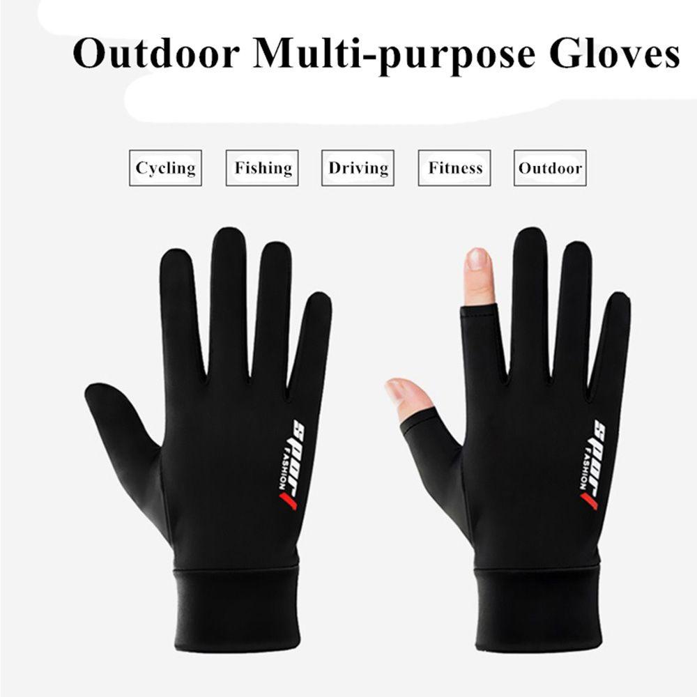 Găng Tay Chạy Xe Máy Mỏng Chống Tia UV Chống Trượt Bảo Vệ