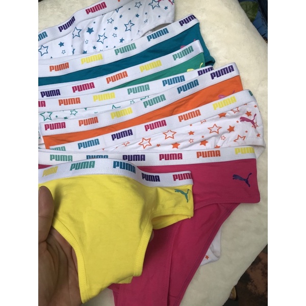 Quần lót cotton tam giác bé gái nhiều màu-hàng xuất