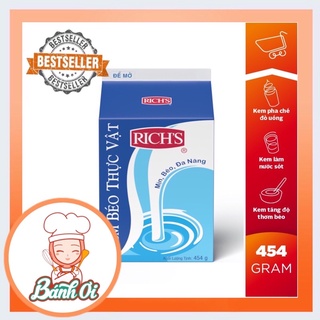 Kem Rich/ kem béo thực vật Rich lùn 454g