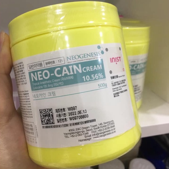Kem J-Cain Neo-Cain cam kết chính hãng