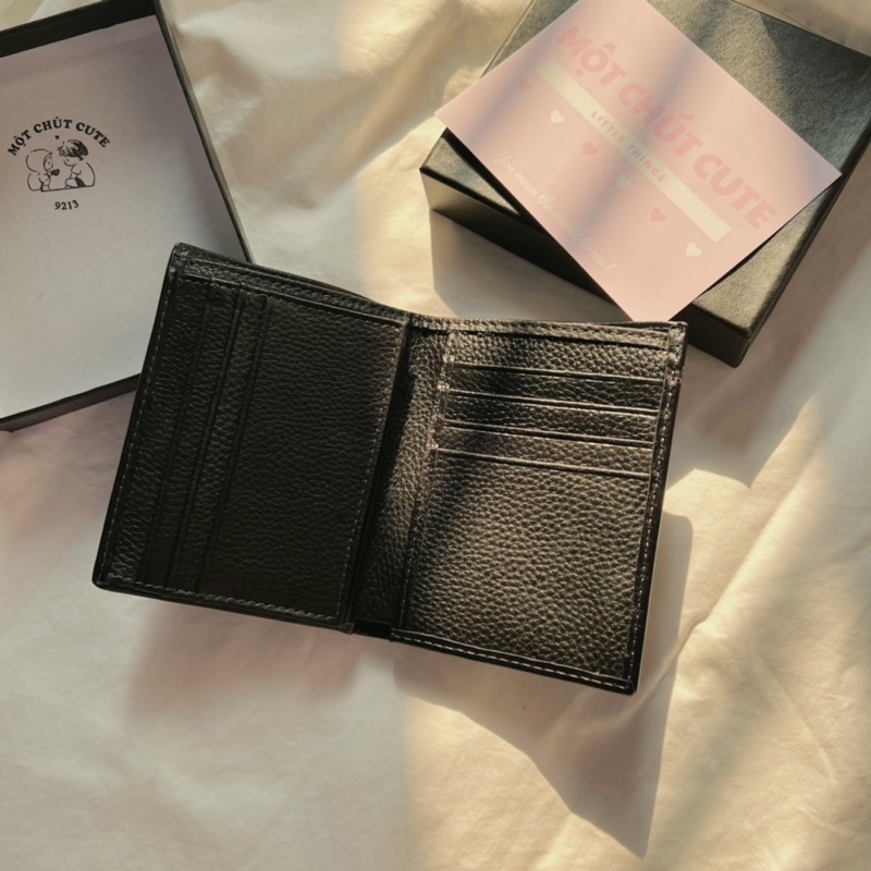 Set quà tặng Ví nam,gấu nâu đầy đủ tặng sinh nhật, Valentine, 6/4 dành cho bố, anh trai, người yêu - Một chút cute Shop