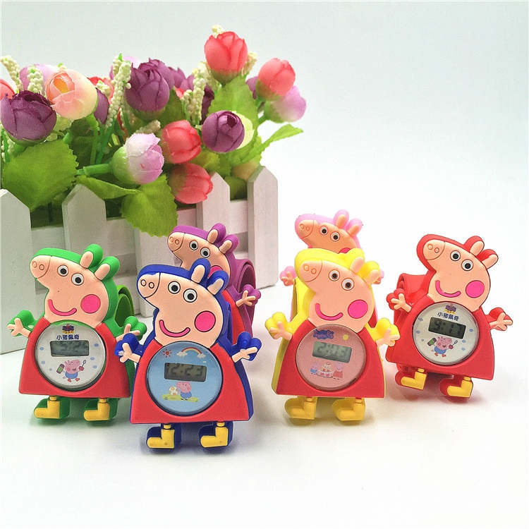 Kids Pig Jam Tangan Wrist Watch Unisex Toys Hàn Quốc Dễ Thương điện Tử Thời Trang Trẻ Em Trẻ Em | BigBuy360 - bigbuy360.vn