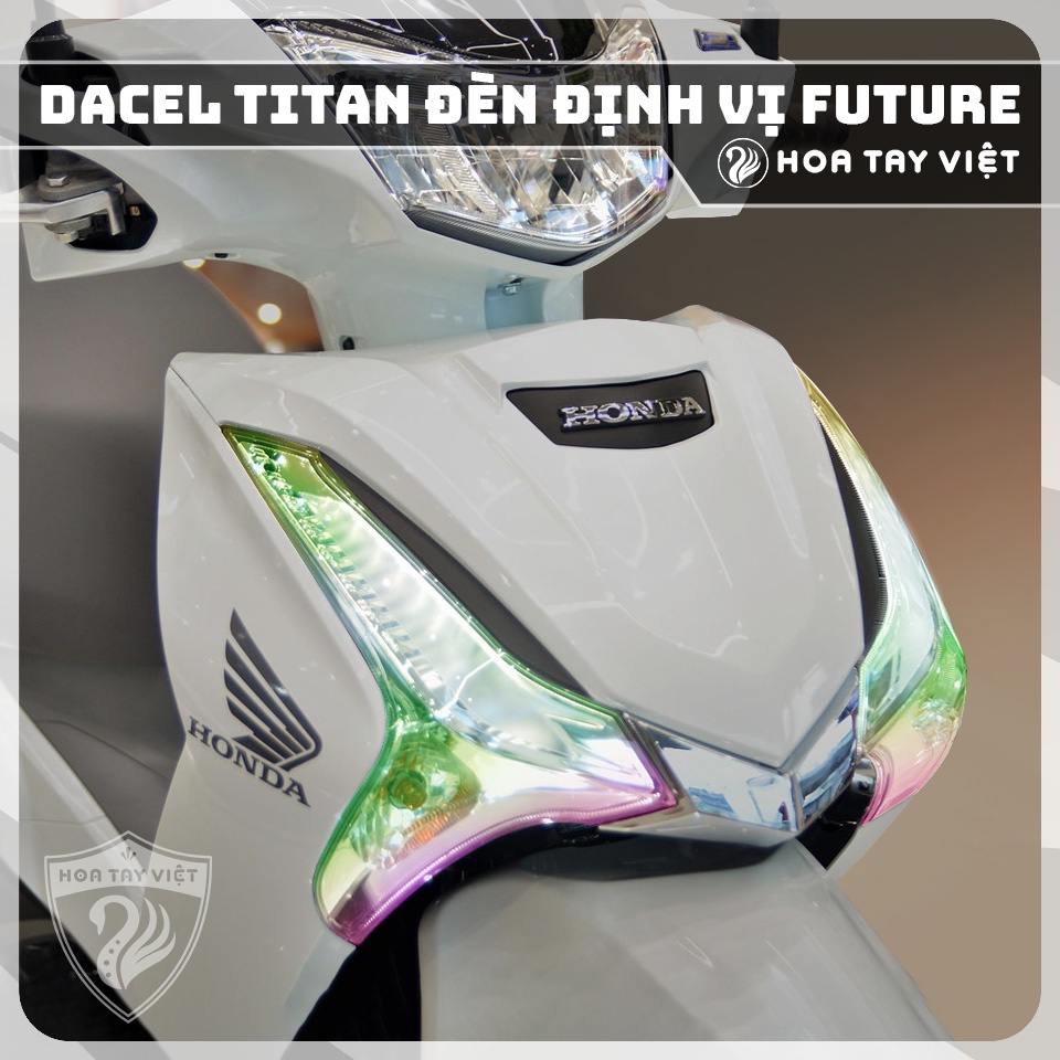 Decal demi xe FUTURE chuyển màu cao cấp chống trầy đèn định vị xe honda Future