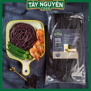 Bún Gạo Lứt Đen Eat Clean 500gr - Tây Nguyên Food (100% gạo lứt)