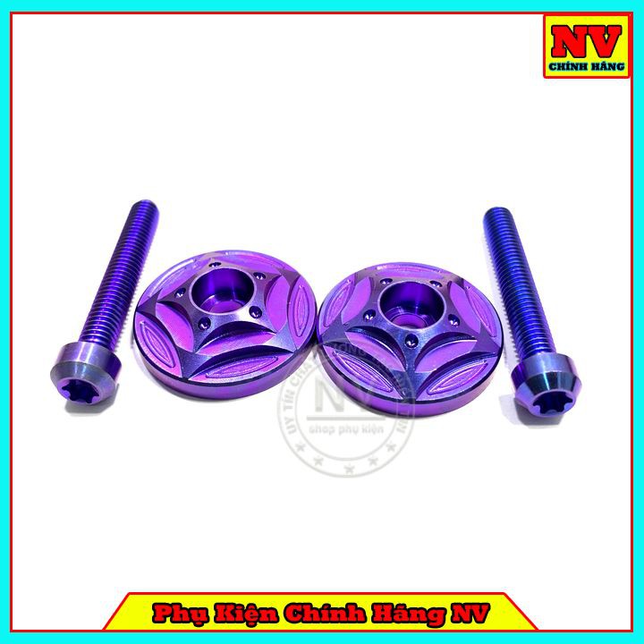 Combo Gù Tay Lái GR5 Titan Kèm Ốc Gắn Cho Mọi Loại Xe