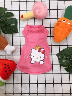 Áo ba lỗ cho chó mèo