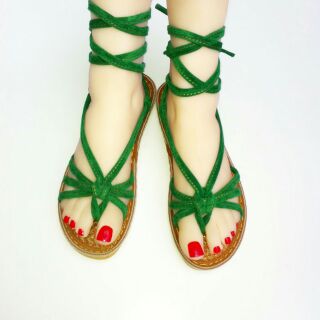 [SALE OFF ] Giày sandal nữ cột dây cá tính
