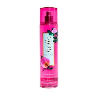 Xịt thơm toàn thân body mist bath & body work – mùi hello beautiful