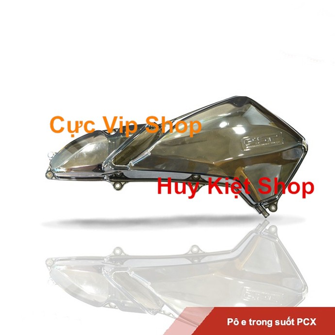 Ốp Pô E Trong Suốt Gắn Xe PCX Cao Cấp (2094)