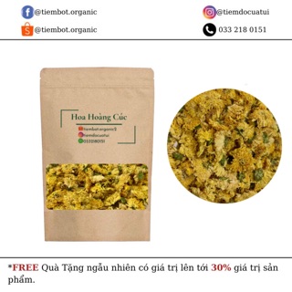 Trà Hoa Hoàng Cúc Vàng Sấy Lạnh Loại 1