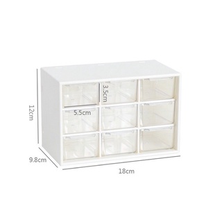 Ngăn kéo 9 ô decor bàn học