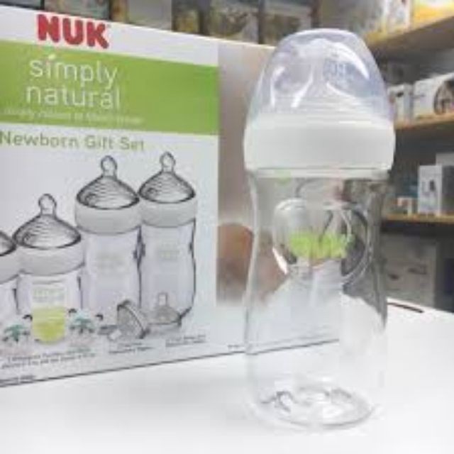 [Beman123]  Bình sữa NUK simply natural 150ml/270ml (được chọn núm)