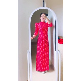 Chấm bi tay bồng kèm quần