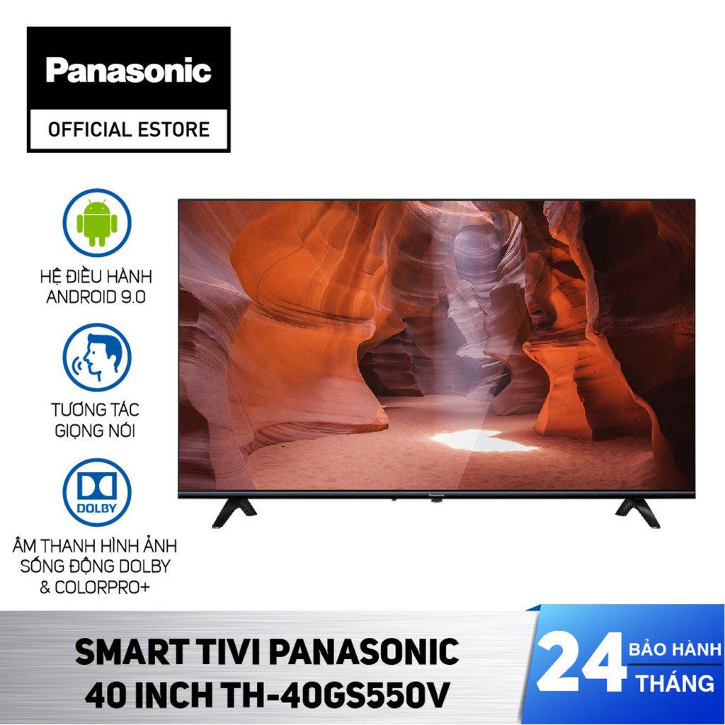 Smart Tivi Panasonic TH-40GS550V - Android 9.0 - LED Fullhd - 40 Inch - Hàng Chính Hãng