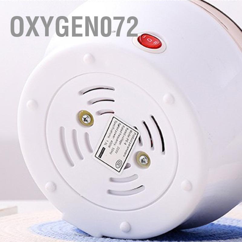 Oxygen072 HÀNG XỊN Nồi Điện Mini Hai Tầng Đa Năng Tặng Kèm Khay Hấp có thể Chiên, Hấp, Xào, Nấu ăn, cơm, lẩu mini Hai tốc độ di động dùng cho Ký túc xá Sinh viên