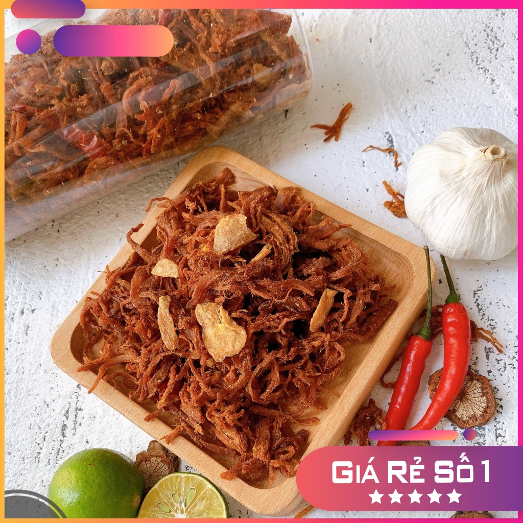 Khô Heo Cháy Tỏi Eric's Farm 300g. Thơm ngon, Thấm Vị, Ăn vặt Sài Gòn giá rẻ