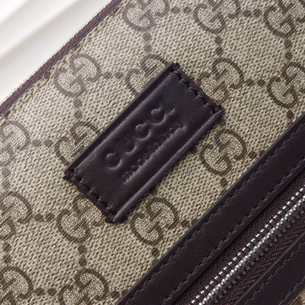 Túi đeo chéo da thật thời trang cao cấp Gucci GG GC họa tiết monogram, phong cách cá tính