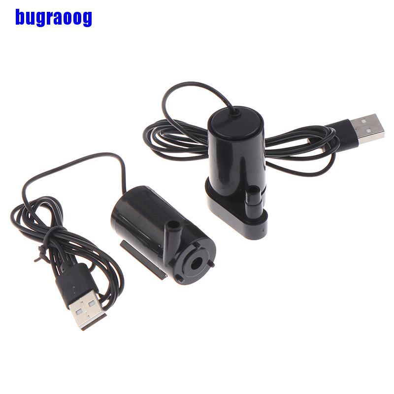 Máy Bơm Chìm Mini Không Chổi Than DC5V Cổng USB 3L / Min