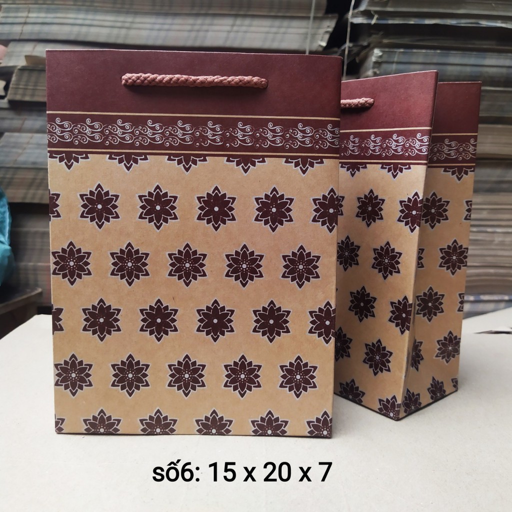 Túi quà tặng ( túi số 6 ) Túi giấy đẹp - Túi giấy đựng quà ảnh thật | BigBuy360 - bigbuy360.vn