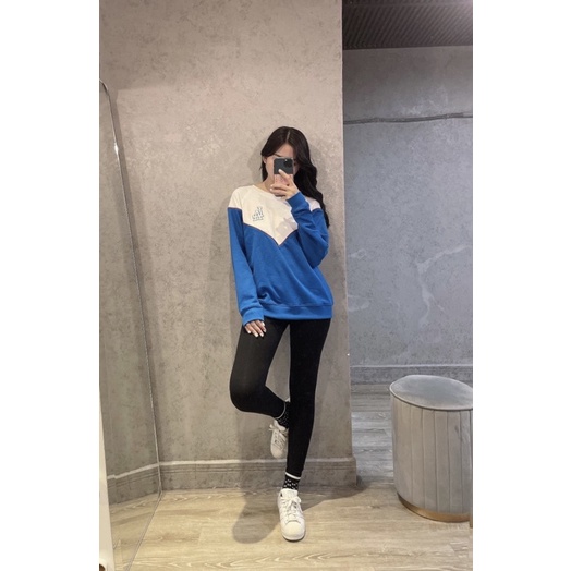 (ảnh thật) Áo nỉ tay dài M/ LB RETRO CLASSIC SWEATSHIRTS đủ 5 màu hàng chuẩn 1:1