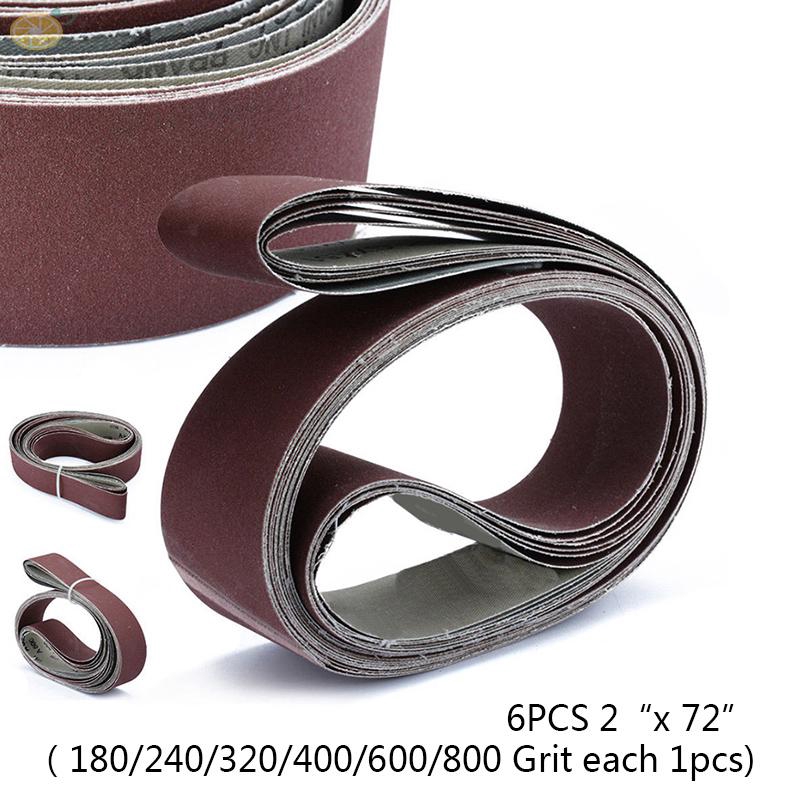 Set 6 dải băng giấy nhám 180-800 grit 5x182cm