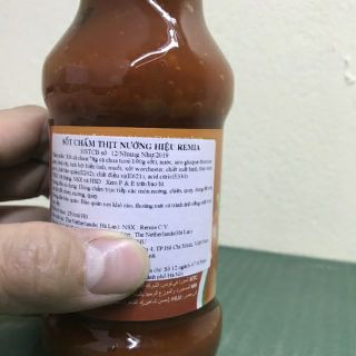 Sốt chấm thịt nướng Remia BBQ 250ml