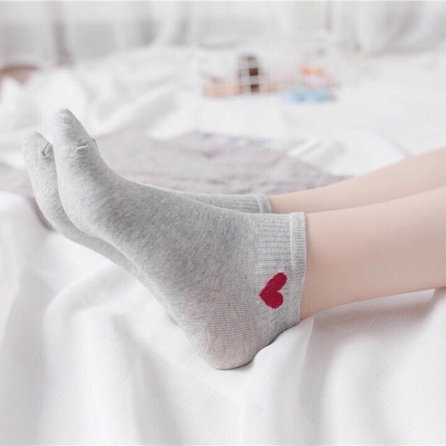 Set 10 Đôi tất Tim xuất Hàn