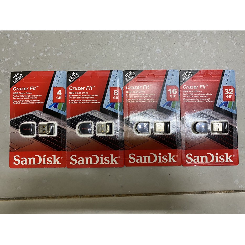 Usb Sandisk 4G 8G 16G 32G 64G SDCZ33 mini 2.0