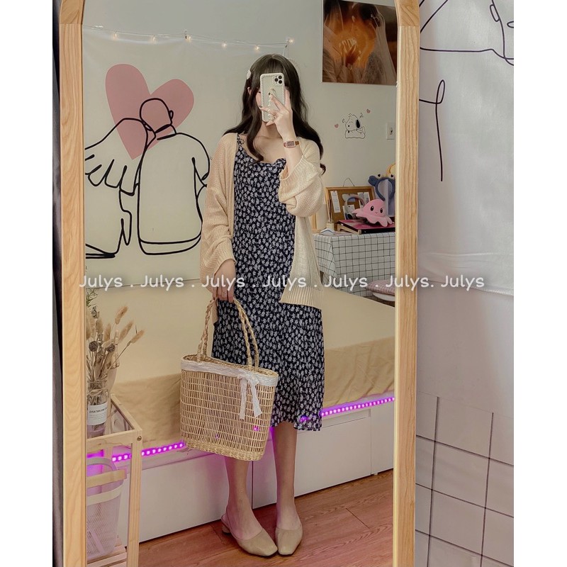 Áo cardigan len mỏng (ảnh thật)