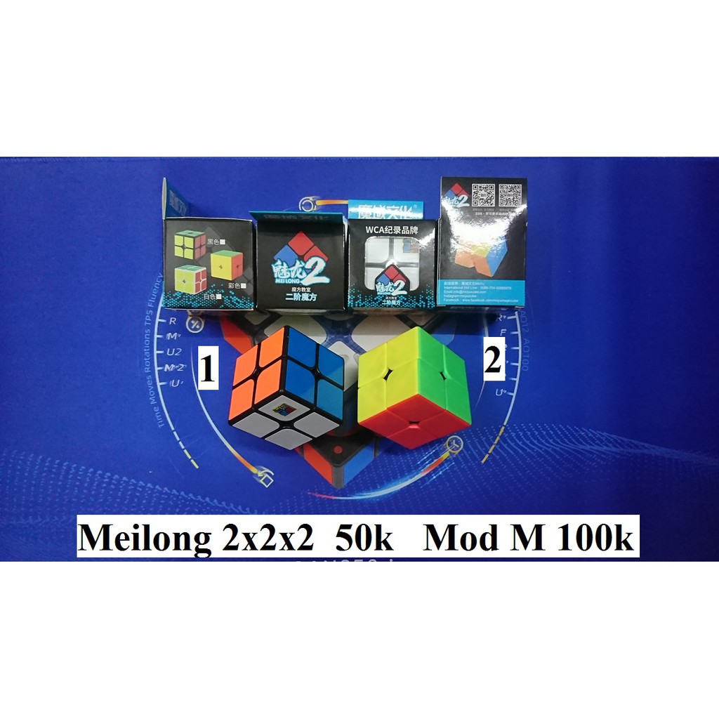 [Mã LIFETOYS1 giảm 30K đơn 99K] Rubik 2x2x2. Meilong