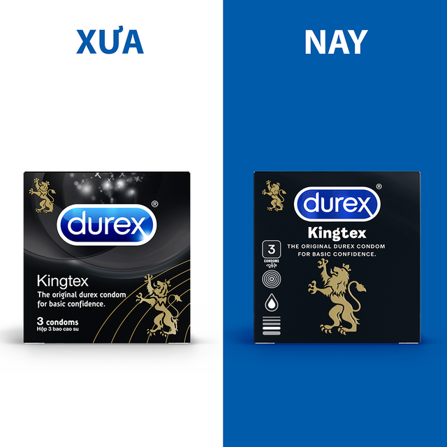 Bao Cao Su Durex Kingtex 3 bao