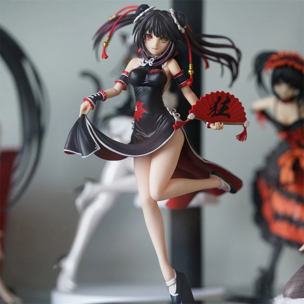 Mô hình nhân vật Tokisaki Kurumi hoạt hình DATE A LIVE bằng PVC xinh xắn