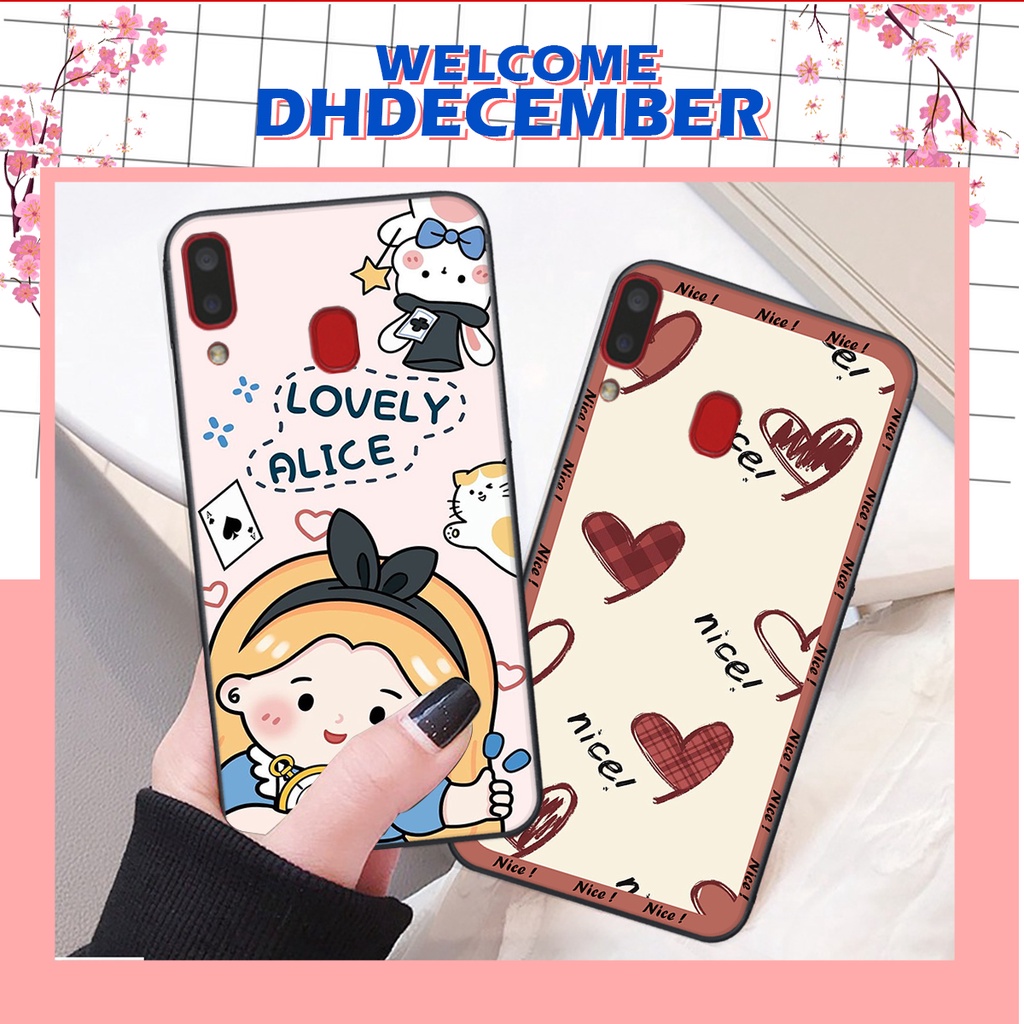 Ốp lưng Samsung  A20 / M20 / A30 in hình nice ,good luck happy ốp xinh viền dẻo đẹp chất