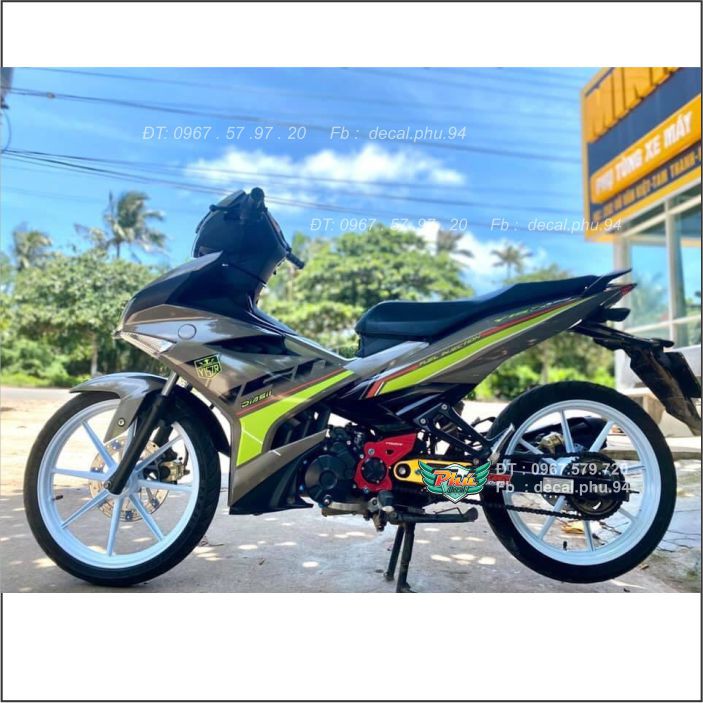 Tem Rời Exciter 150 Xám Y15ZR (V)