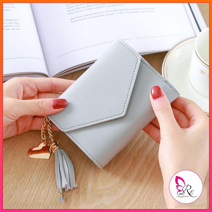 Ví nữ ngắn khoá tim cute giá rẻ siêu bền VN002 | BigBuy360 - bigbuy360.vn